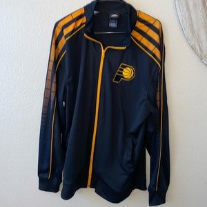 Mens large Indians Pacers zip up